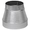Imperial Mfg Imperial 5 in. D X 3 in. D Galvanized Steel Furnace Pipe Reducer GV1748 - alternate 1